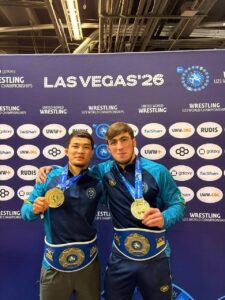 Два казахстанских борца завоевали золото чемпионата мира U23