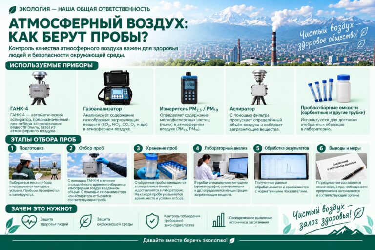 ЭКО ФАКТ | Как берут пробы атмосферного воздуха?