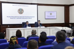 Бакытжан Ильяс встретился с жителями Алматинской области