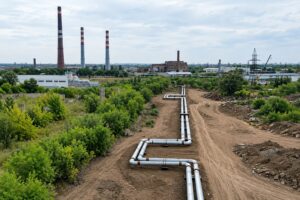 Завершена реконструкция тепловой магистрали ТМ-6 В Уральске