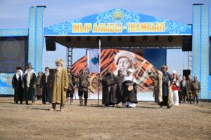 В Алматинской области широко отмечают 180-летие Жамбыла Жабаева