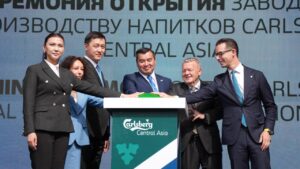 В Алматинской области открылся новый завод по производству безалкогольных напитков
