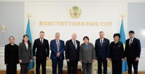 Конституционный Суд и Суд МФЦА обсудили вопросы правовой защиты