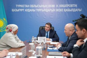 НУРАЛХАН КУШЕРОВ ПРОВЕЛ ЛИЧНЫЙ ПРИЕМ ЖИТЕЛЕЙ КАЗЫГУРТСКОГО РАЙОНА