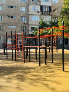 В Турксибском районе Алматы обновили дворы в микрорайоне «Жұлдыз»