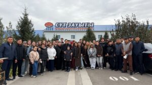 Коллектив МСХ РК посетил село Родина