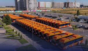 ДО КОНЦА ГОДА В ШЫМКЕНТЕ ОБНОВЯТ 192 АВТОБУСА