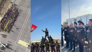 Более 500 школьников объединила акция по безопасности дорожного движения в Алматы