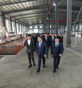В ТУРКЕСТАНСКОЙ ОБЛАСТИ ОТКРЫЛСЯ ЗАВОД ПО ПРОИЗВОДСТВУ АЛЮМИНИЕВЫХ КОМПОЗИТНЫХ ПАНЕЛЕЙ