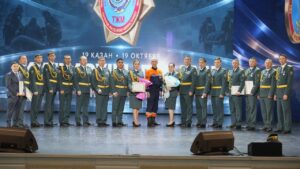 Құтқарушылар күні: Астанада төтенше жағдайлар қызметінің мамандары марапатталды