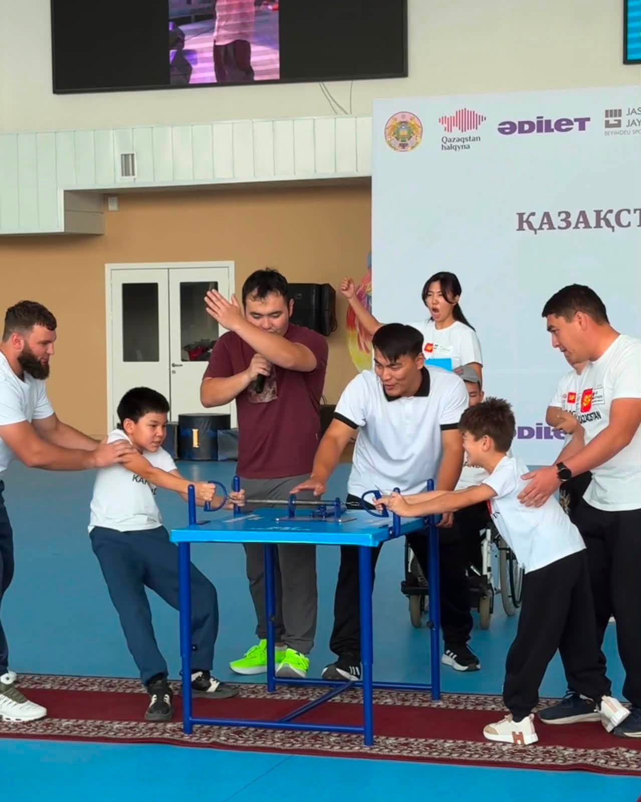 В ТУРКЕСТАНЕ СТАРТОВАЛ ЧЕМПИОНАТ СТРАНЫ ПО ARM-BACK СРЕДИ ОСОБЕННЫХ ДЕТЕЙ