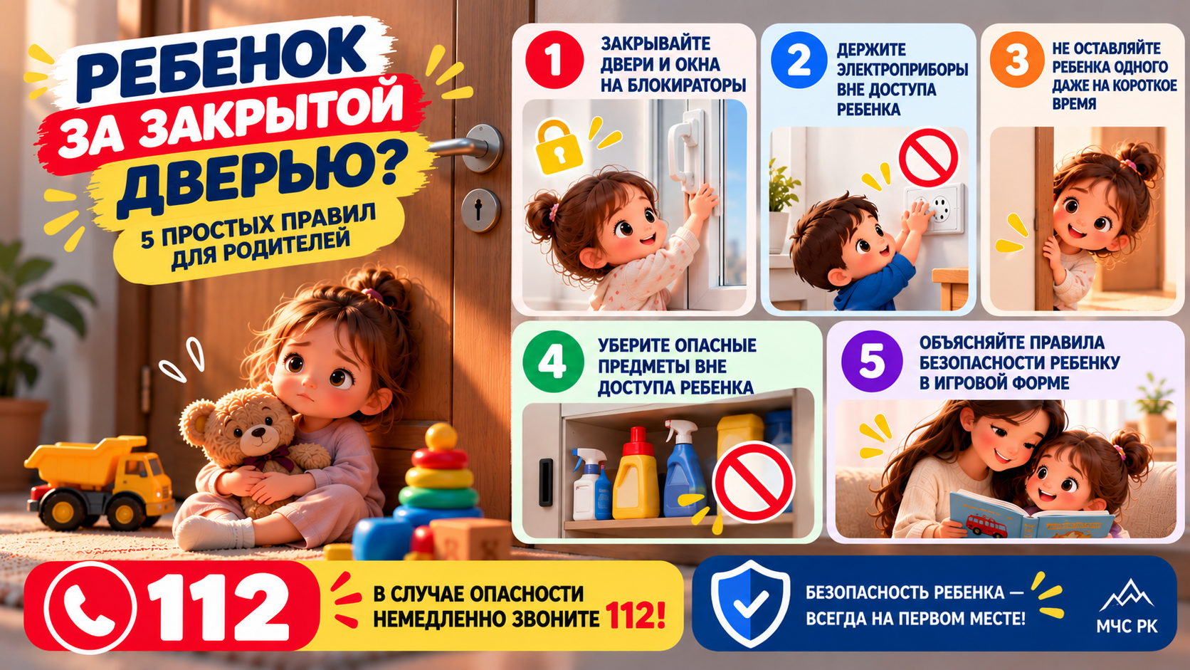 Ребенок за закрытой дверью: что делать родителям
