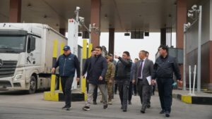 В ТУРКЕСТАНСКОЙ ОБЛАСТИ ПРОРАБОТАНЫ РАБОТЫ ПО СОВЕРШЕНСТВОВАНИЮ ПРИГРАНИЧНОЙ ИНФРАСТРУКТУРЫ