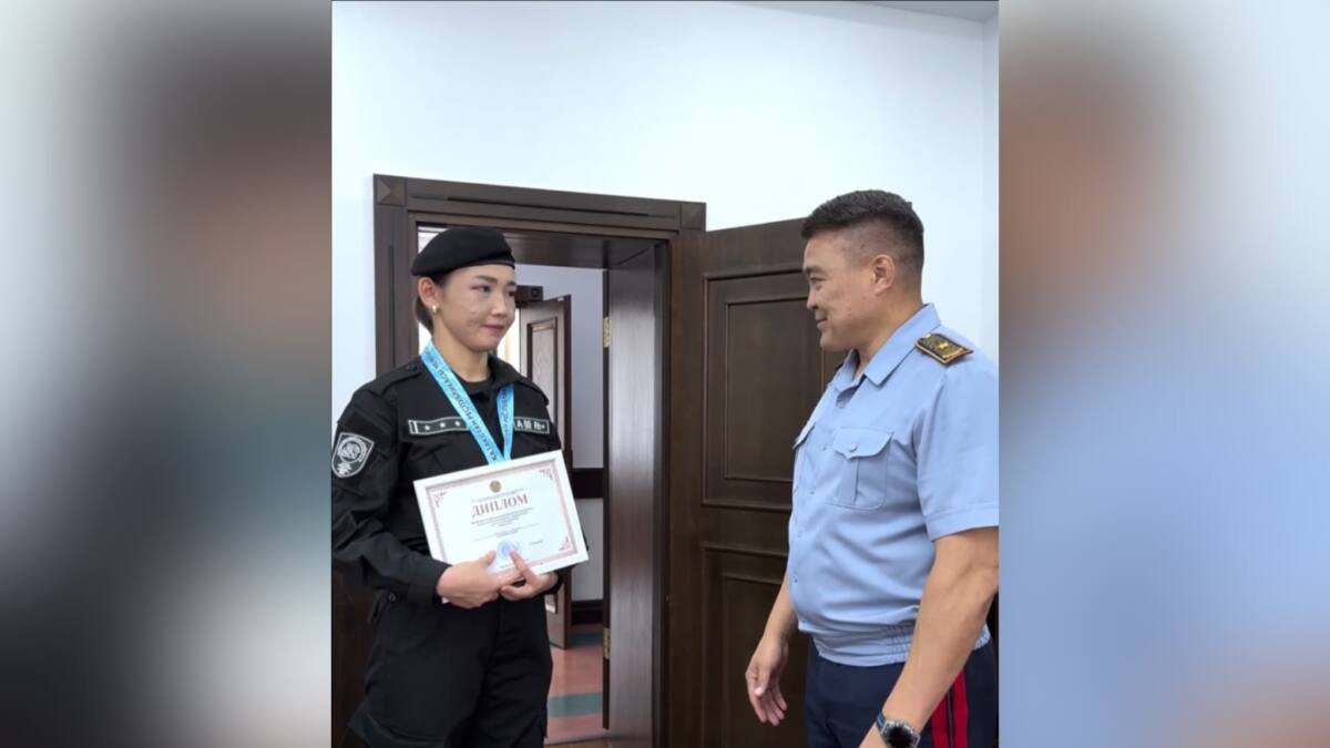 Сотрудница ДП Алматы стала чемпионкой Казахстана по жекпе-жек