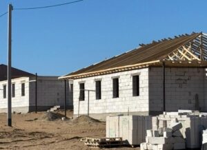 В Иргизе строятся 90 домов для социально уязвимых слоёв населения