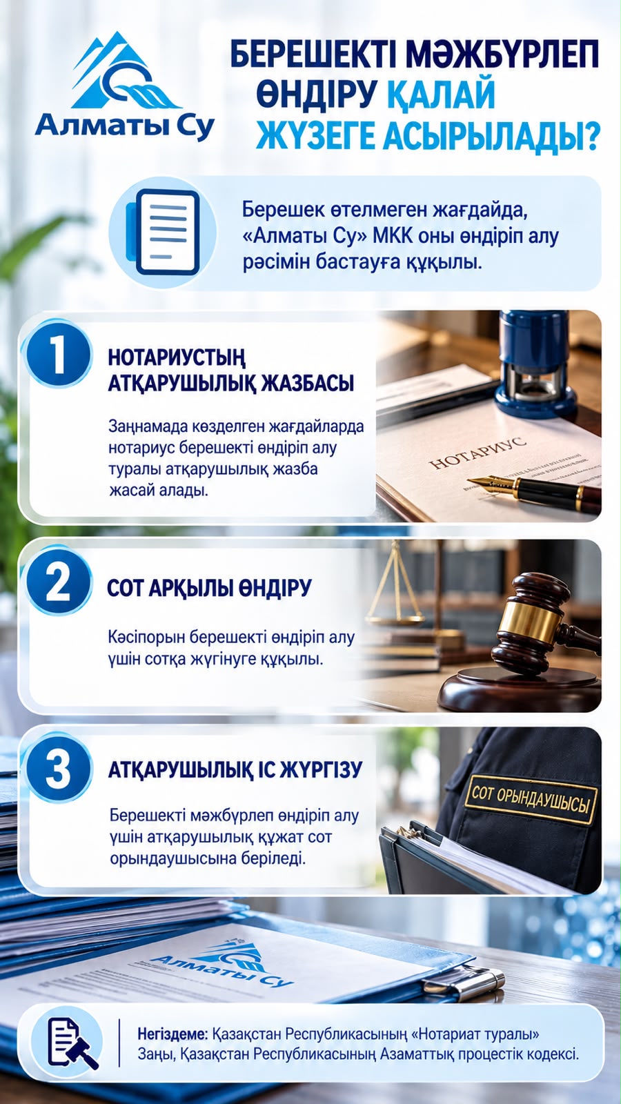В «Алматы Су» призвали горожан не допускать задолженности за воду и канализацию
