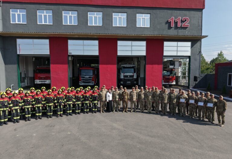 В Алматы завершена реновация специализированной пожарной части №2