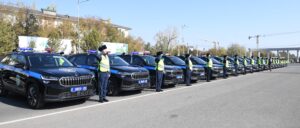 Полицейским Алматинской области передали новые служебные автомобили
