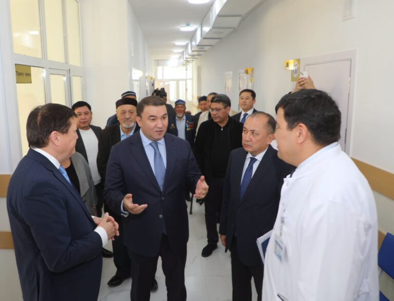 ТУРКЕСТАН: В САРЫАГАШЕ ОТКРЫЛАСЬ НОВАЯ ВРАЧЕБНАЯ АМБУЛАТОРИЯ