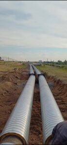 Завершена реконструкция 22 км тепломагистралей в Степногорске