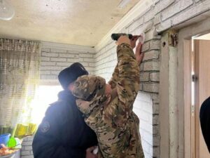 В Астане продолжается работа по профилактике пожаров в частном жилом секторе