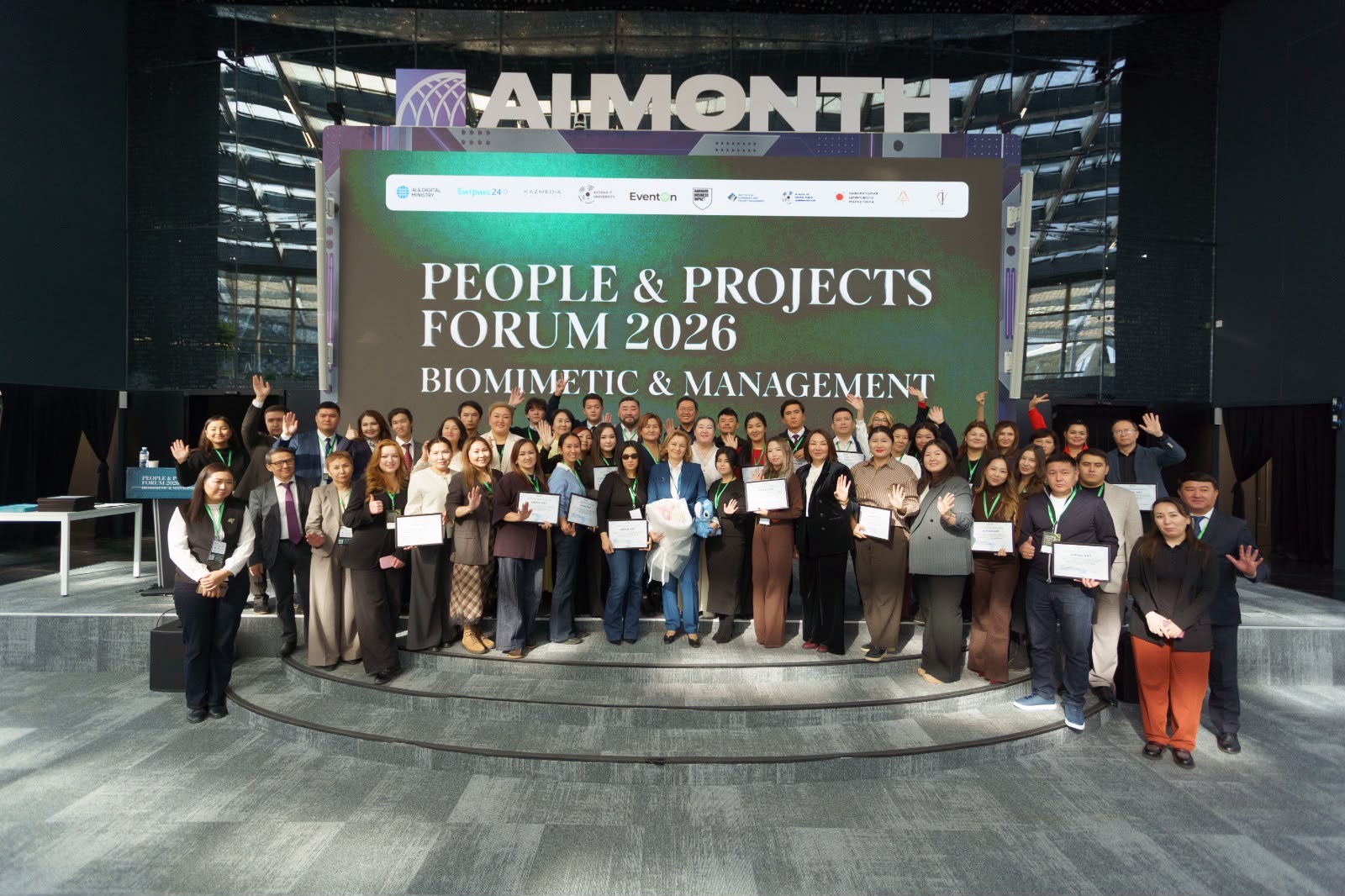 Астане состоялся People&Projects Forum: Biomimetic & Management, посвященный новым подходам к проектному управлению